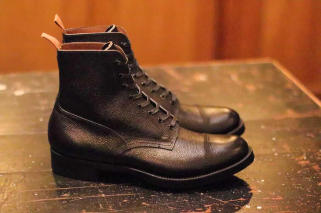 CLINCH Graham Boots Black Embos ※B.S.W. Special Order B.S.W. 