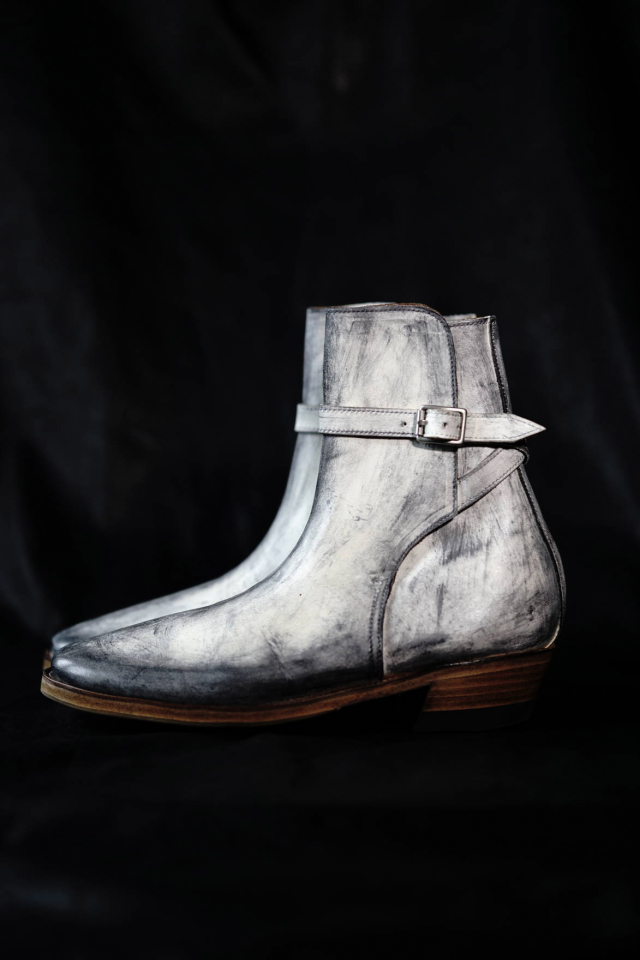 CLINCH Jodhpur boots - White Horsebutt 【Dirty Finish】