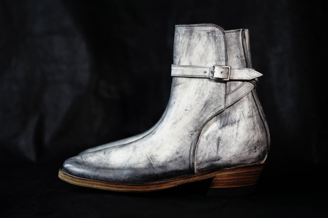 CLINCH Jodhpur boots - White Horsebutt 【Dirty Finish】