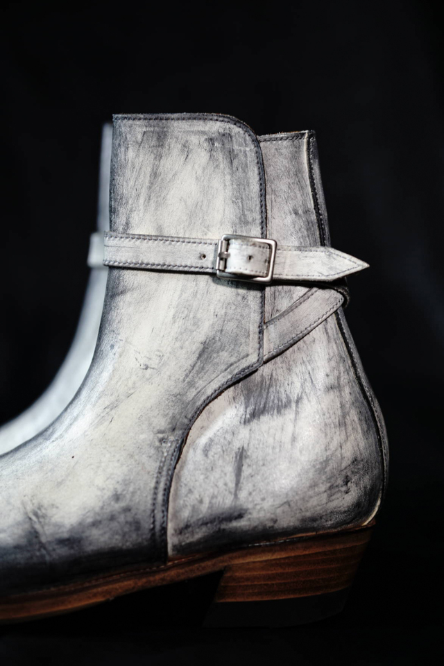 CLINCH Jodhpur boots - White Horsebutt 【Dirty Finish】