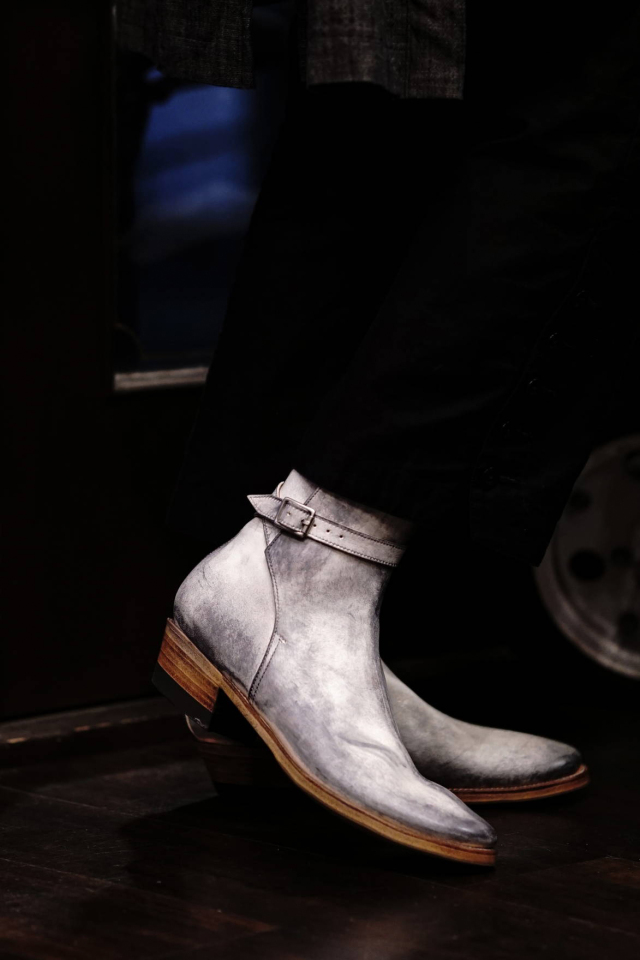 CLINCH Jodhpur boots - White Horsebutt 【Dirty Finish】