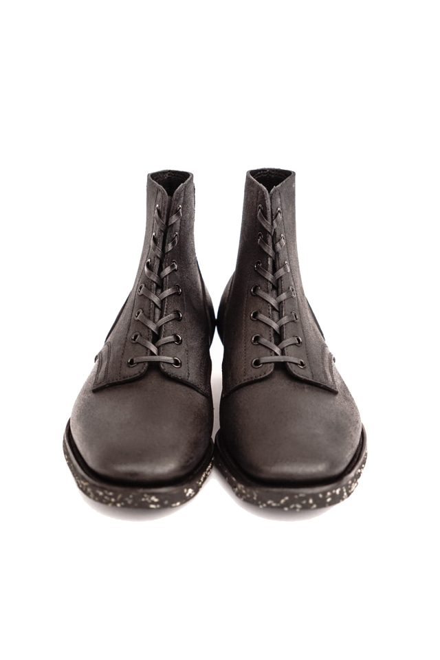 CLINCH Yeager boots Gustave Roughout Cowhide Black