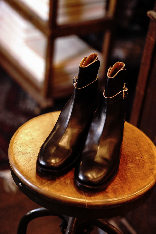 CLINCH Jodhpur boots - Calf - Black