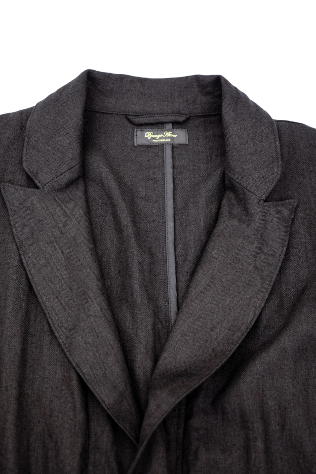 Django Atour anotherline cutaway coat / black