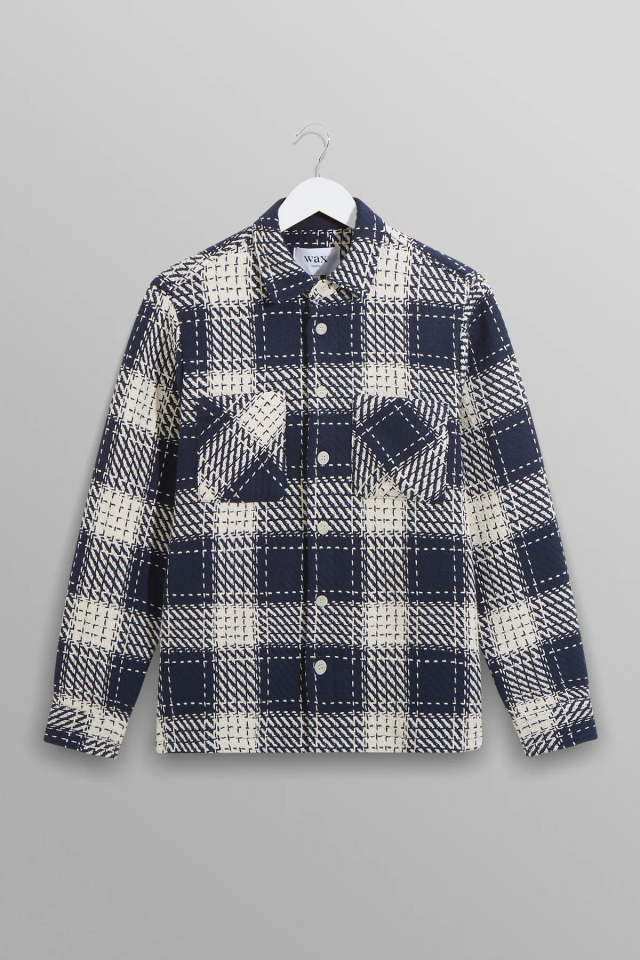 wax london Whiting - Marine Beatnik Overshirt