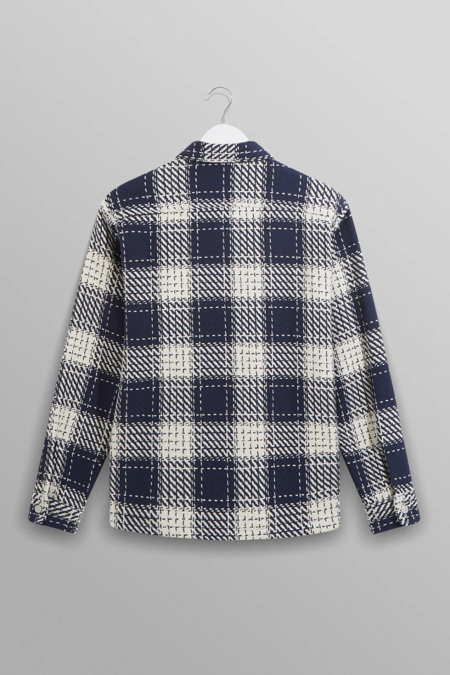 wax london Whiting - Marine Beatnik Overshirt